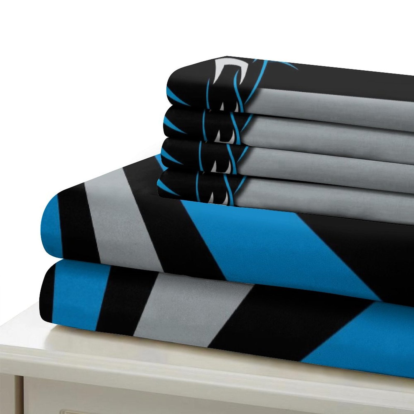 Carolina Panthers Bedding Set Duvet Cover Without Filler