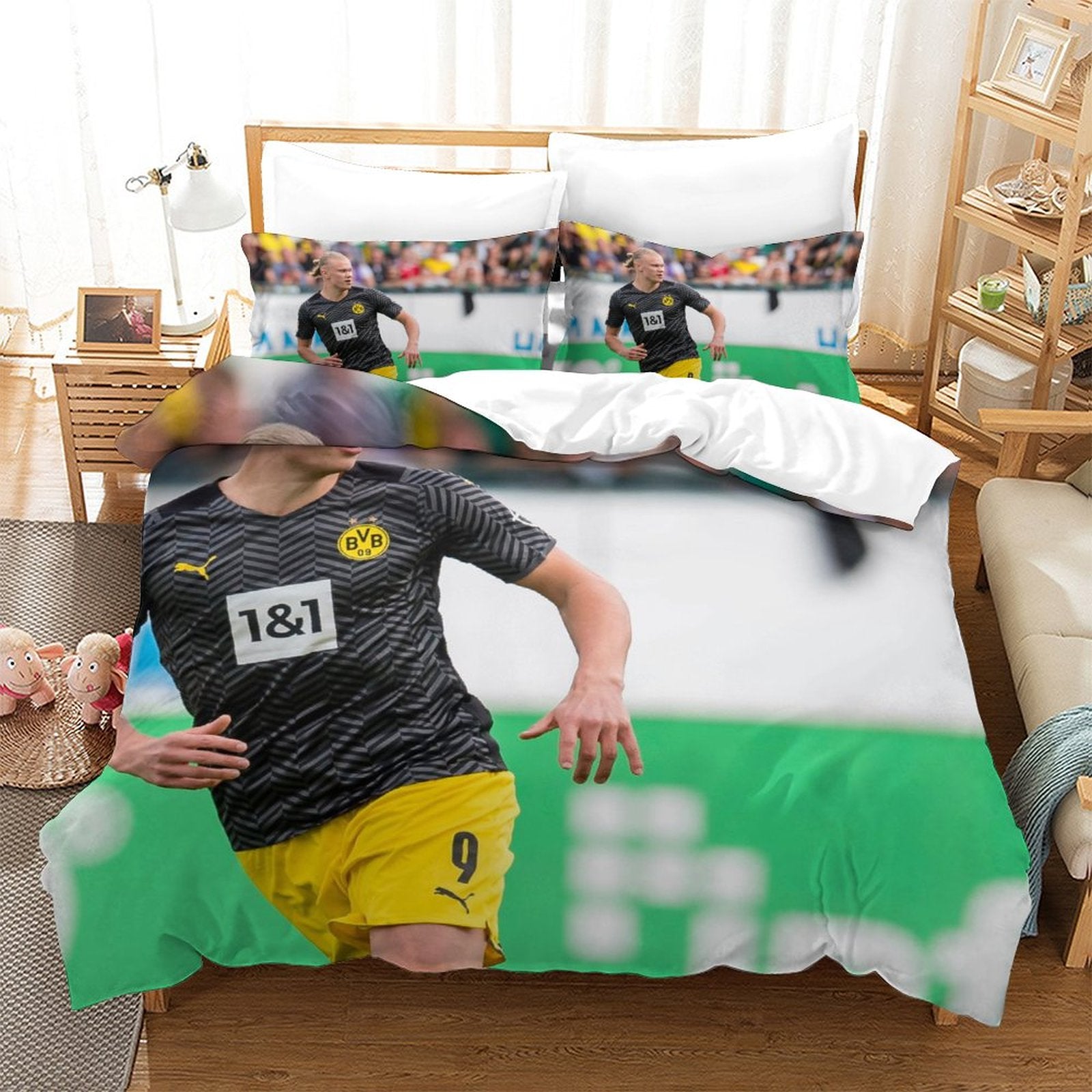 Ensemble de literie à motif Jeep sans rembourrage