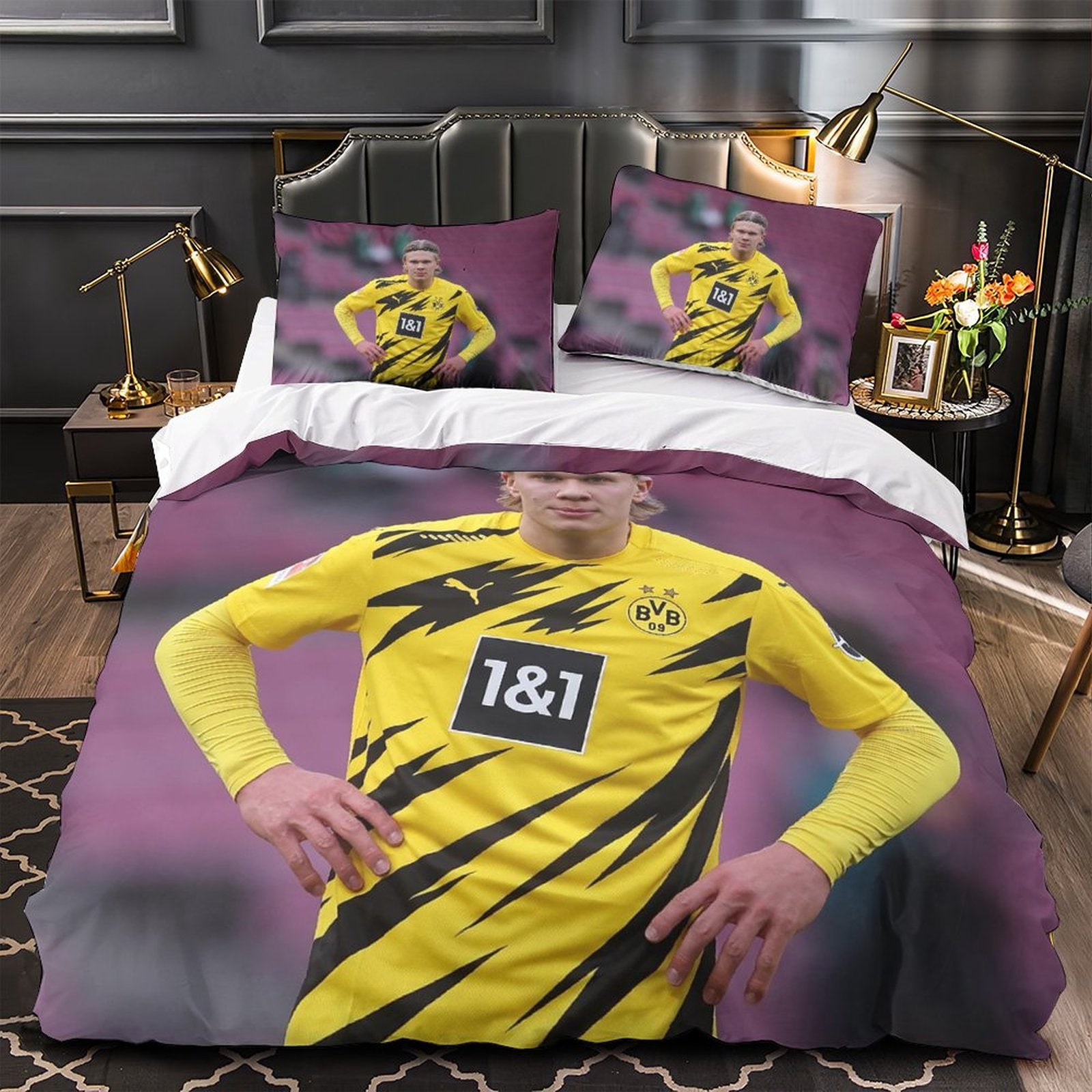 Ensemble de literie à motif Jeep sans rembourrage