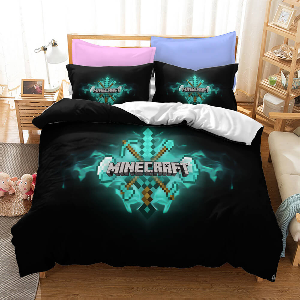 Minecraft Bedding Set UK Duvet Cover Bed Sets