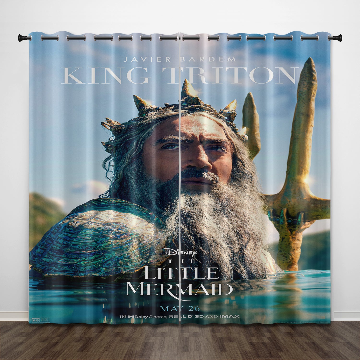 Panda Rideaux Blackout Fenêtre Traitements Rideaux pour la décoration de la chambre