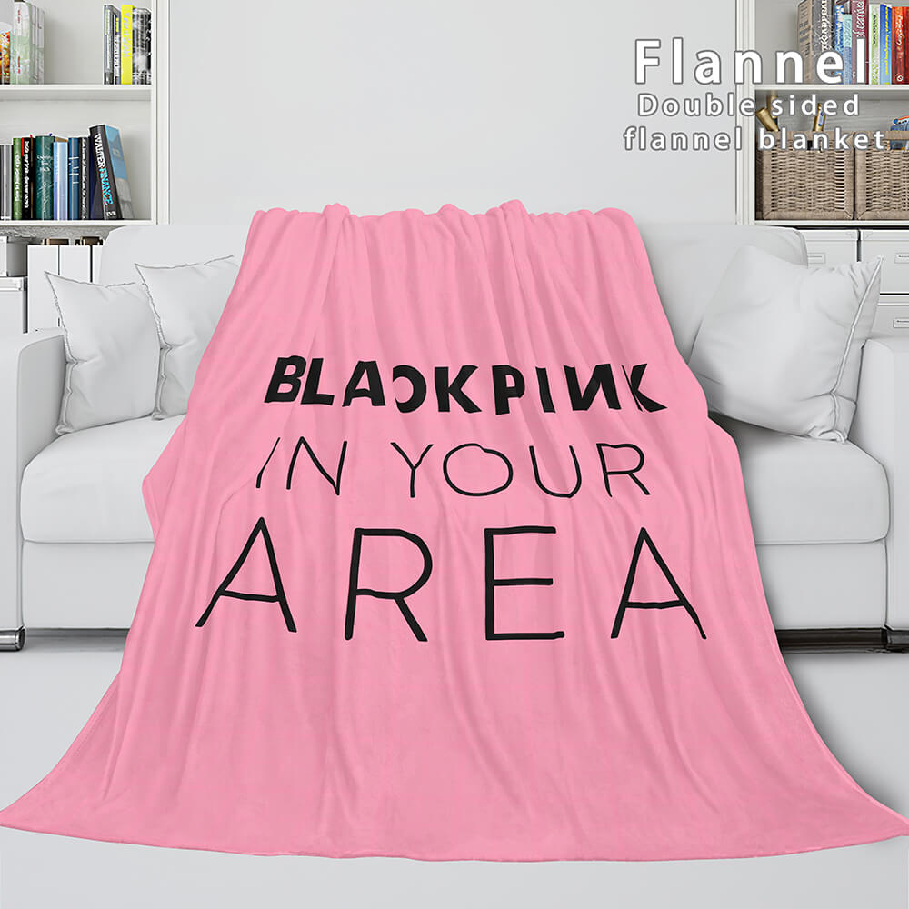 Couverture polaire en flanelle douce BLACKPINK Cosplay