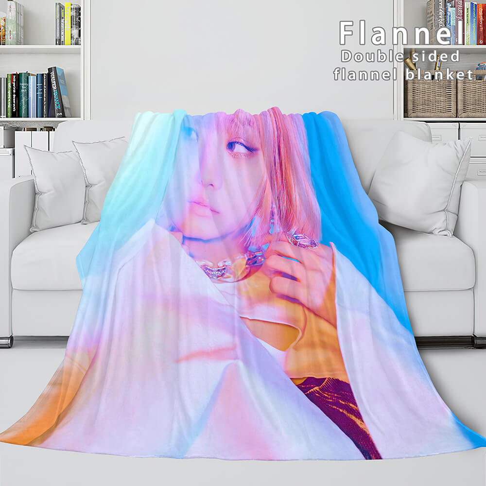 Couverture polaire en flanelle douce BLACKPINK Cosplay