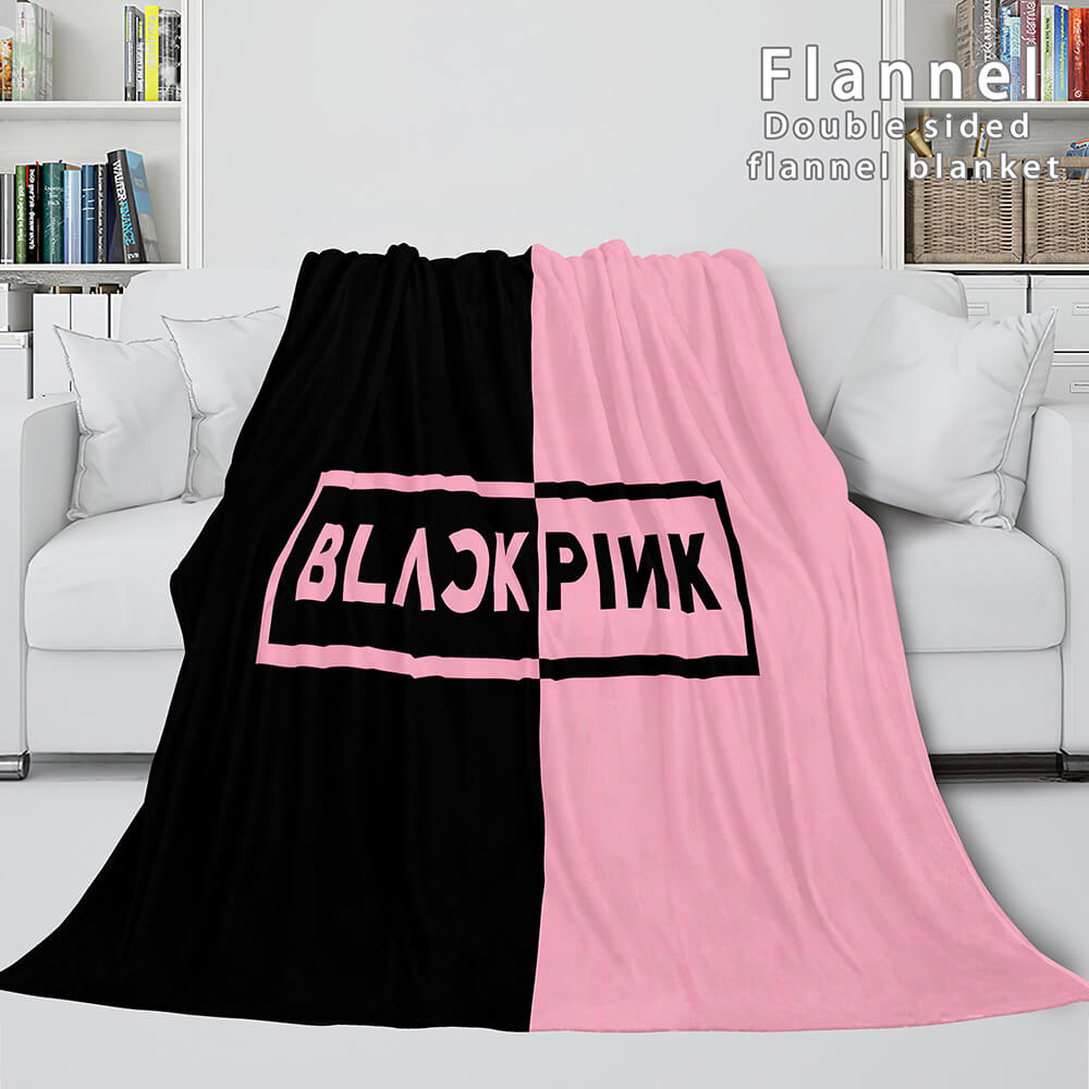 Couverture polaire en flanelle douce BLACKPINK Cosplay