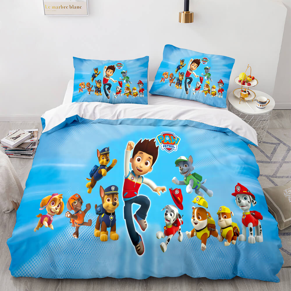 Ensemble de literie de dessin animé PAW Patrol housse de couette housse de couette enfants ensembles de lit présents