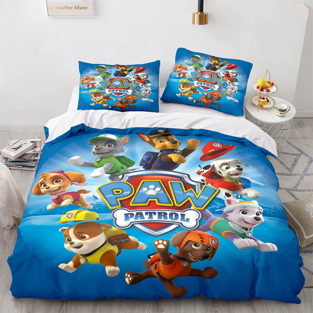 Ensemble de literie de dessin animé PAW Patrol housse de couette housse de couette enfants ensembles de lit présents
