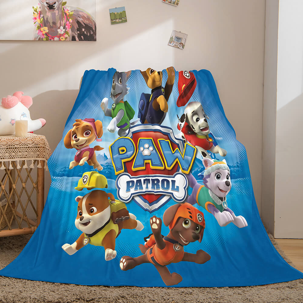 Dessins animés PAW Patrol couverture flanelle polaire couette jeter couverture Cosplay
