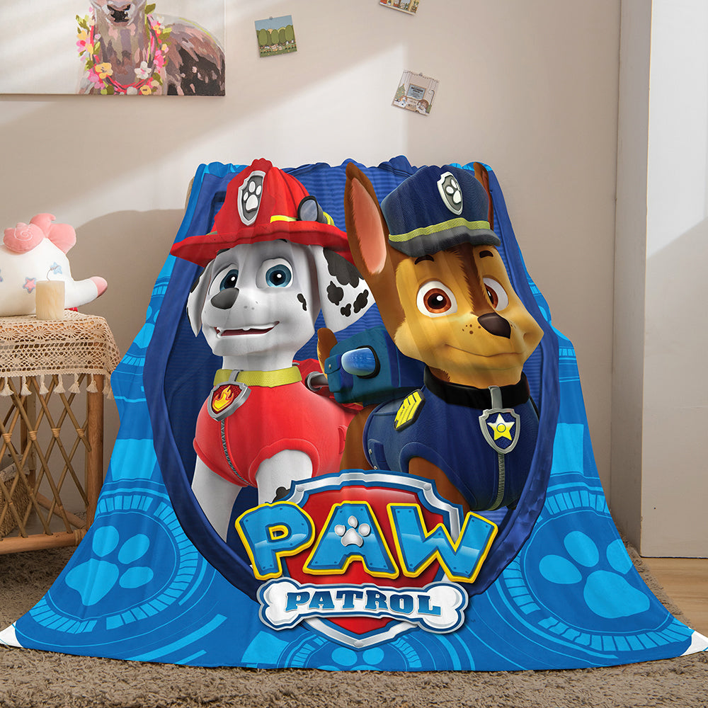 Dessins animés PAW Patrol couverture flanelle polaire couette jeter couverture Cosplay