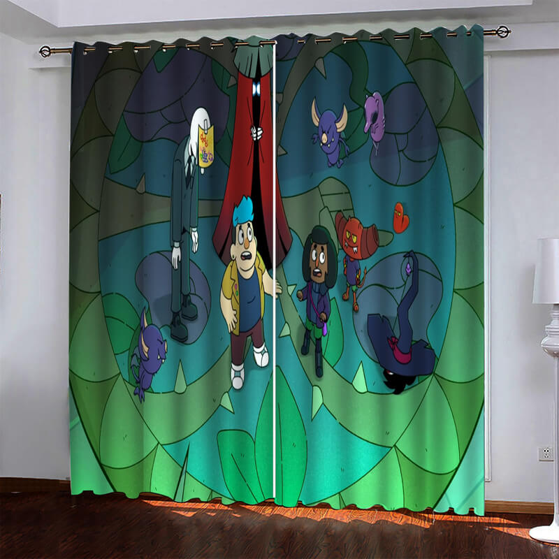 Panda Rideaux Blackout Fenêtre Traitements Rideaux pour la décoration de la chambre