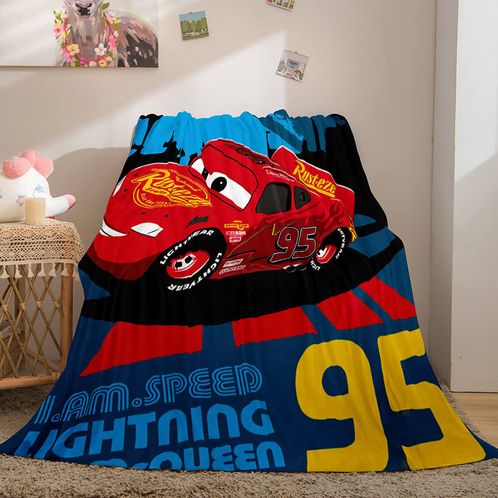 Disney Cars 2 Couverture polaire en flanelle Couvre-lit Cosplay Quily