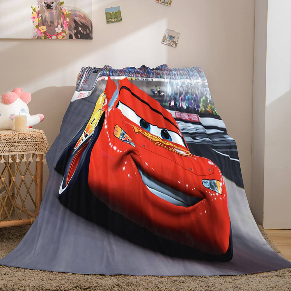 Disney Cars 2 Couverture polaire en flanelle Couvre-lit Cosplay Quily