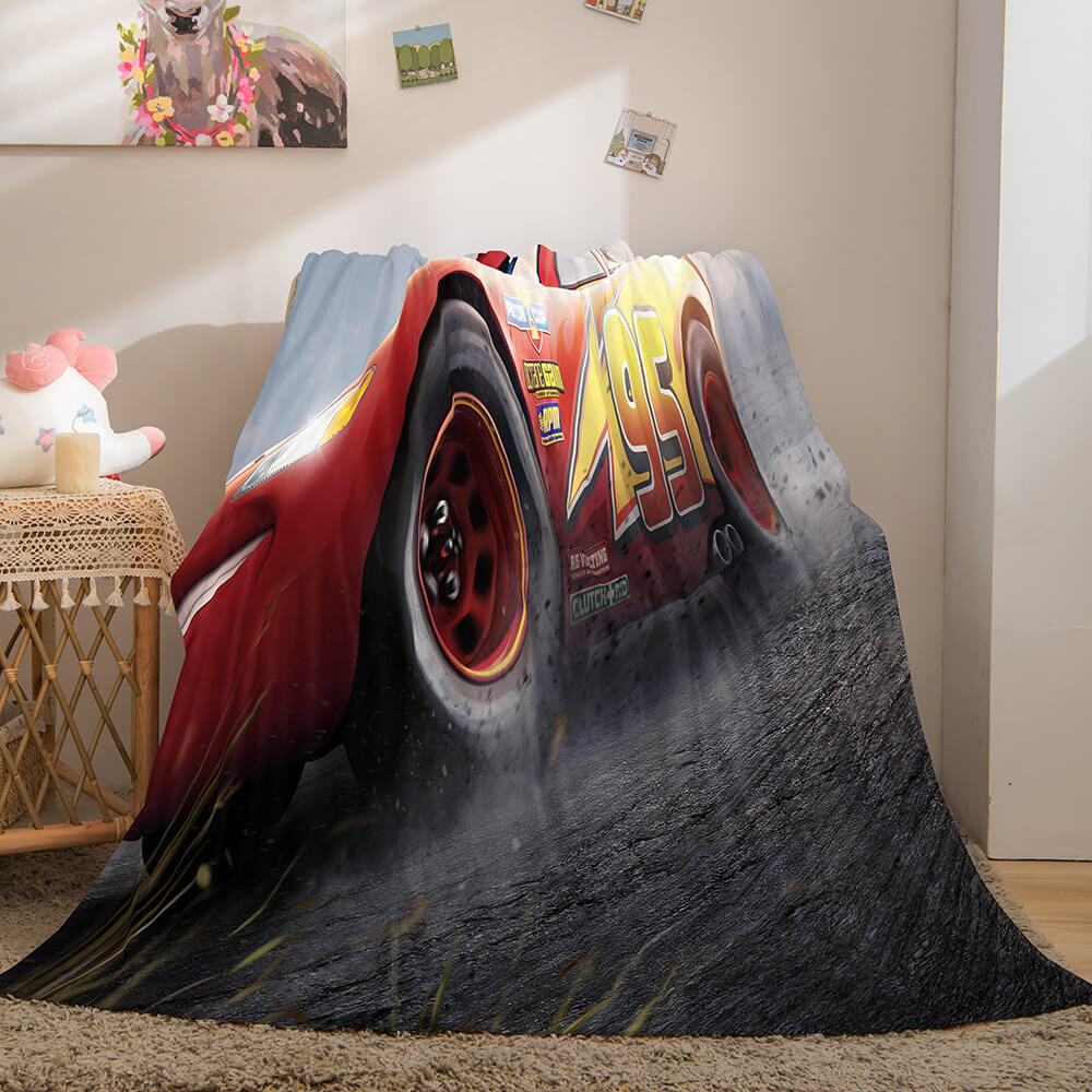 Disney Cars 2 Couverture polaire en flanelle Couvre-lit Cosplay Quily