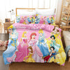 Disney Princesse Blanche-Neige Cosplay Ensemble de Literie Housses de Couette Draps de Lit