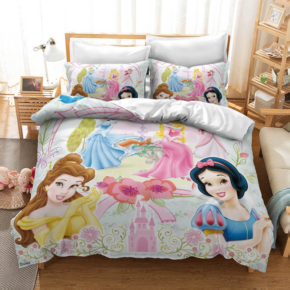 Disney Princess Snow White Cosplay Bedding Set Quilt Covers