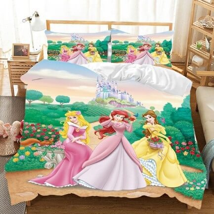 Disney Princess Snow White Cosplay Bedding Set Quilt Covers