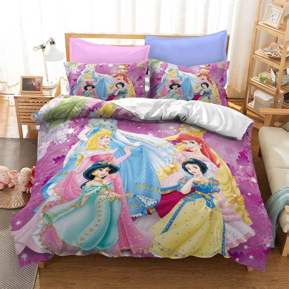 Disney Princess Snow White Cosplay Bedding Set Quilt Covers