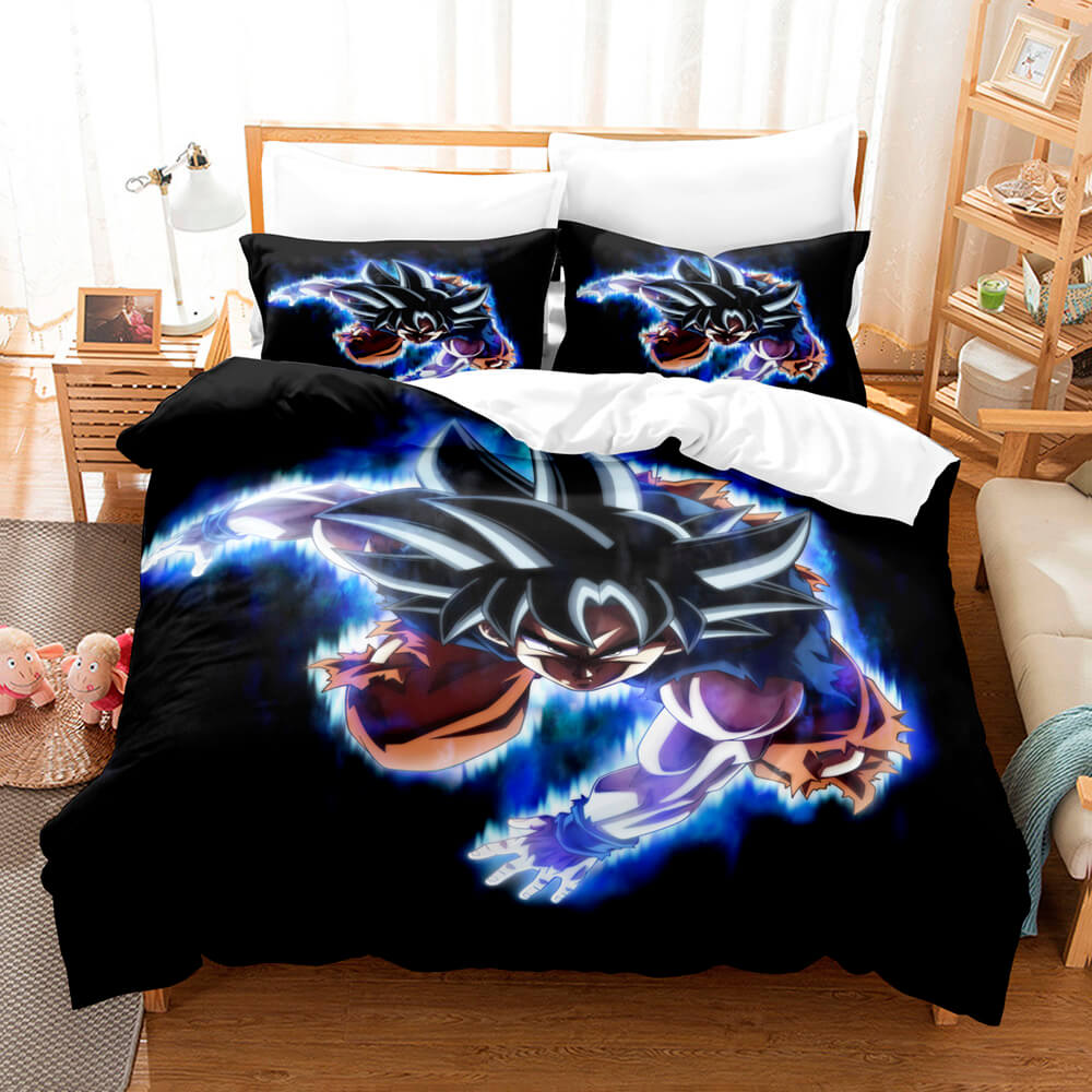 Ensemble de literie Dragon Ball Cosplay UK couette housses ensembles de draps de lit