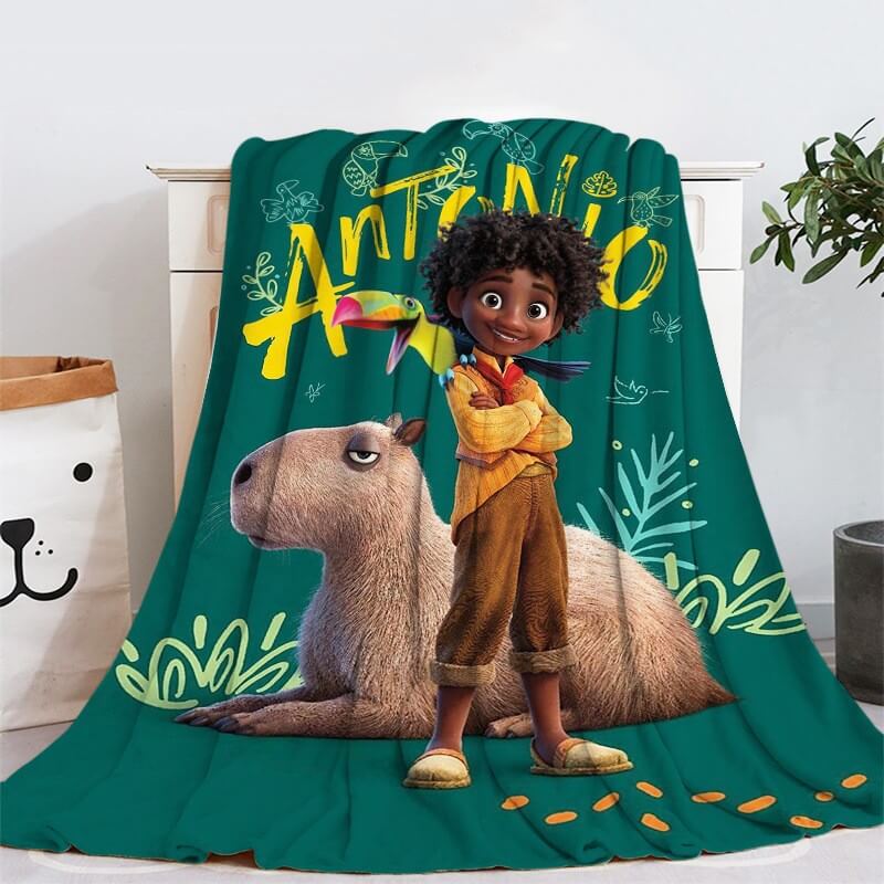 Encanto Couverture Cosplay Flanelle Jeté Décoration de Chambre