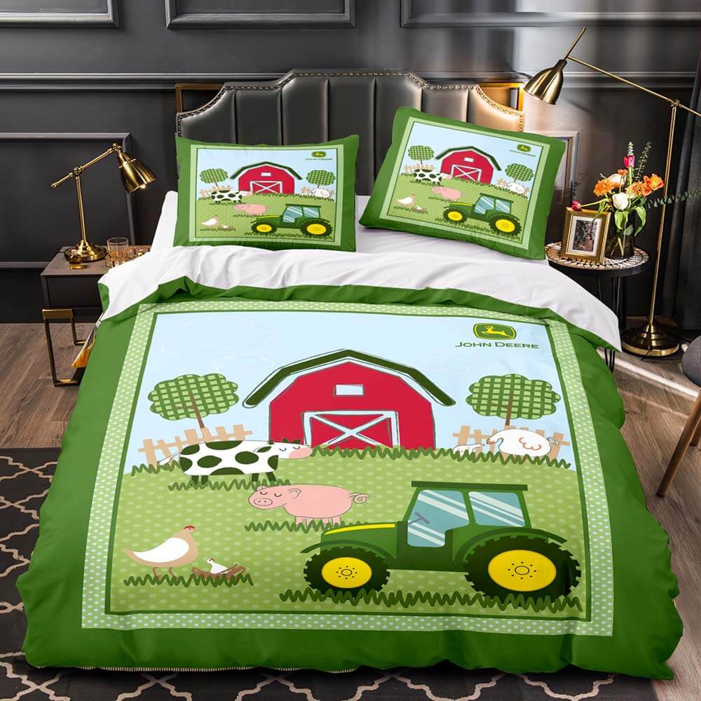 Ensemble de literie pour tracteur Farming Simulator Housses de couette Ensembles de draps
