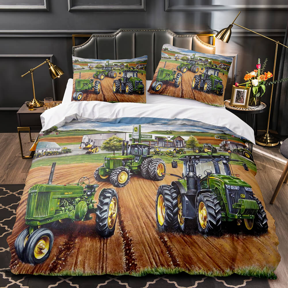 Ensemble de literie pour tracteur Farming Simulator Housses de couette Ensembles de draps