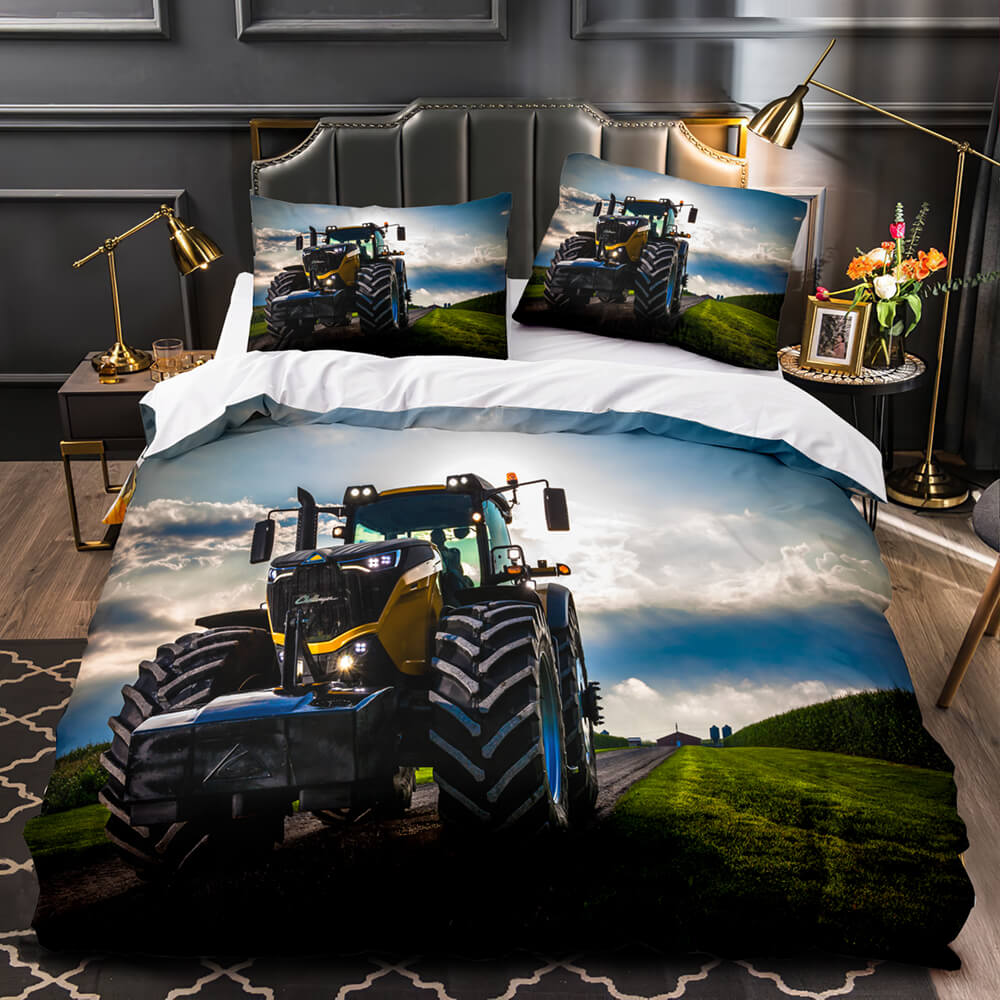 Ensemble de literie pour tracteur Farming Simulator Housses de couette Ensembles de draps