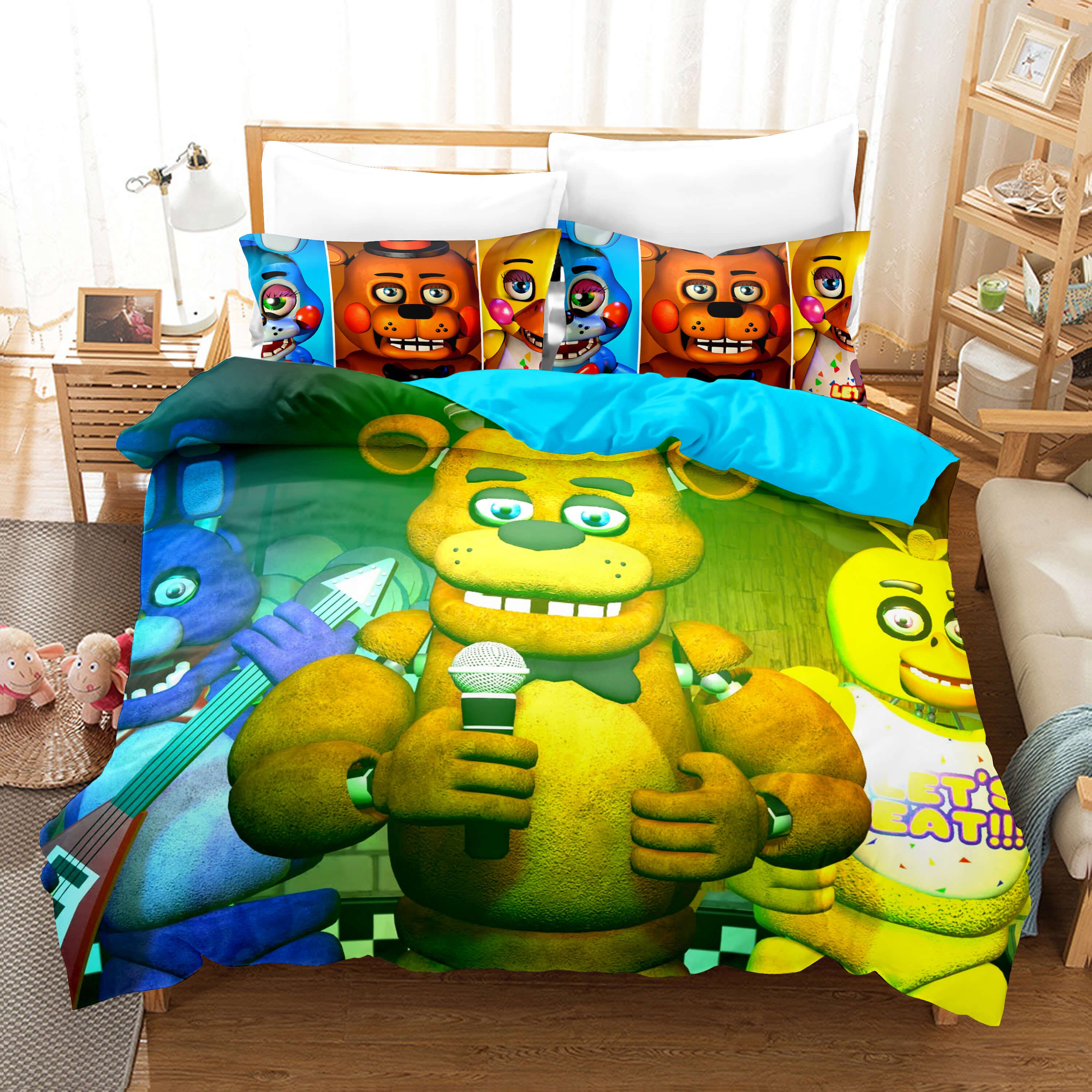 Five Nights at Freddy's Bedding Set Quilt Covers