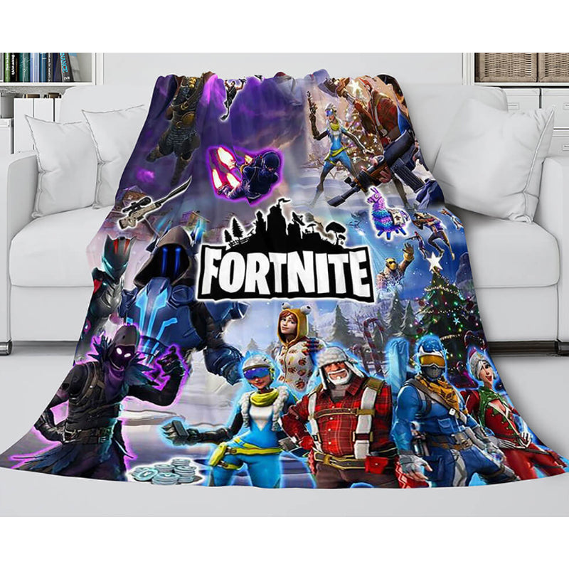 Couverture en flanelle de Fortnite Cosplay