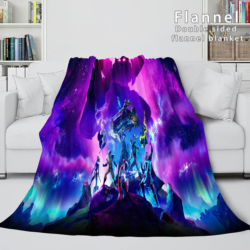 Couverture en flanelle de Fortnite Cosplay