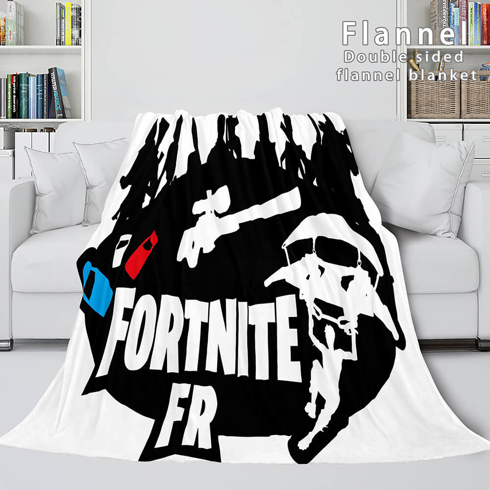Couverture en flanelle de Fortnite Cosplay