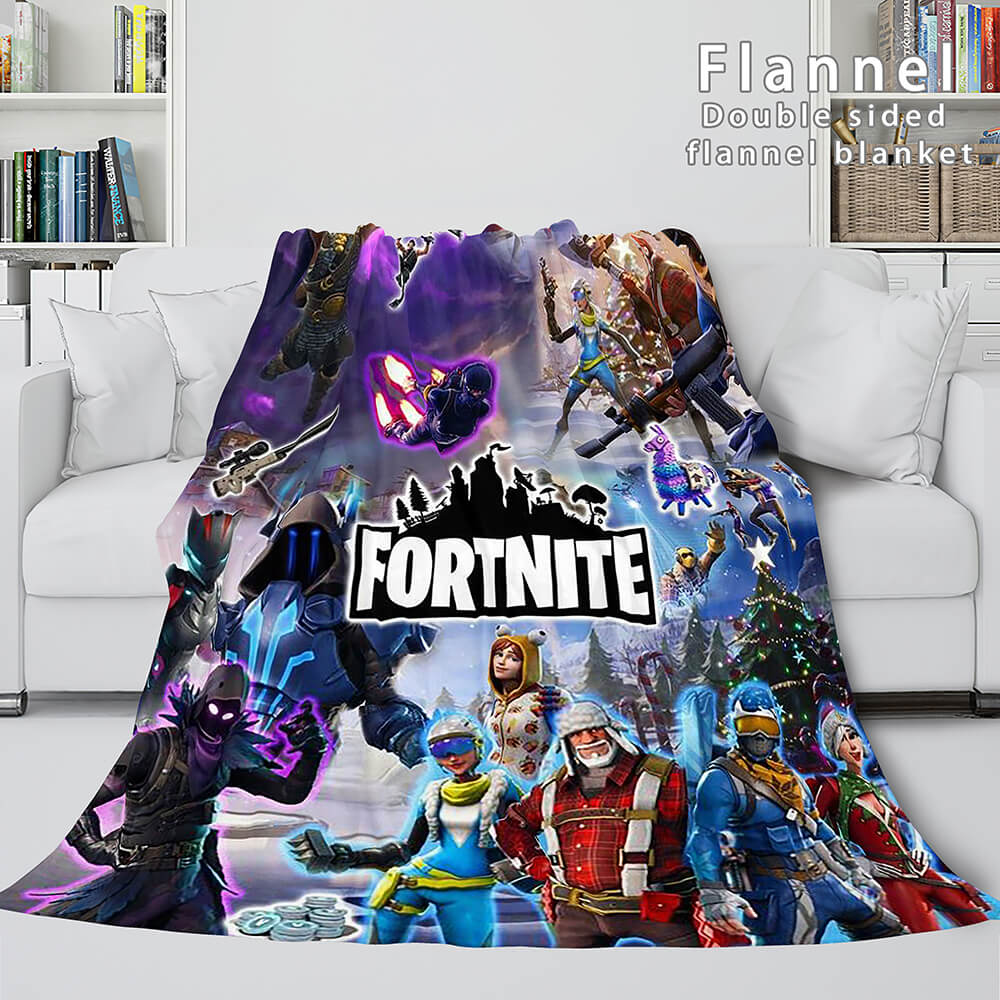 Couverture en flanelle de Fortnite Cosplay