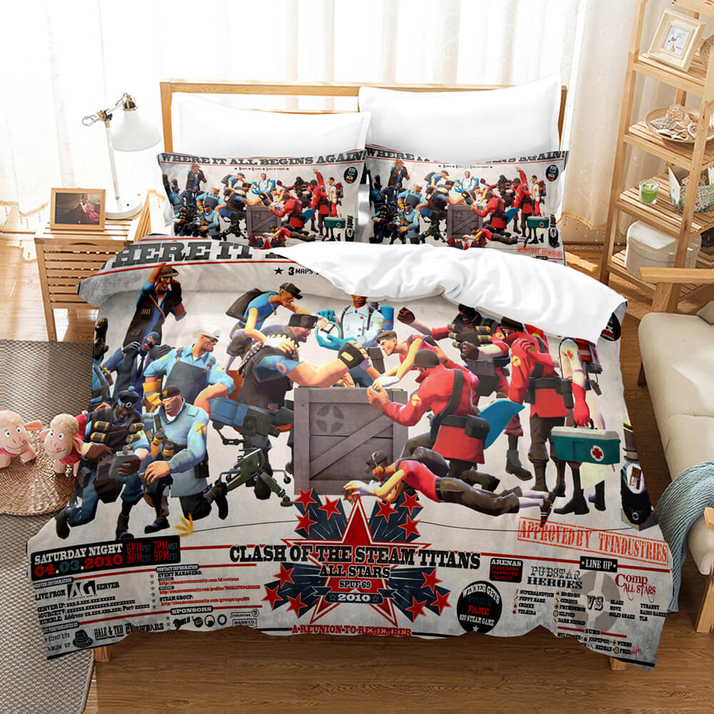 Jeu Fortnite Cosplay ensemble de literie couette housses de couette ensembles de draps