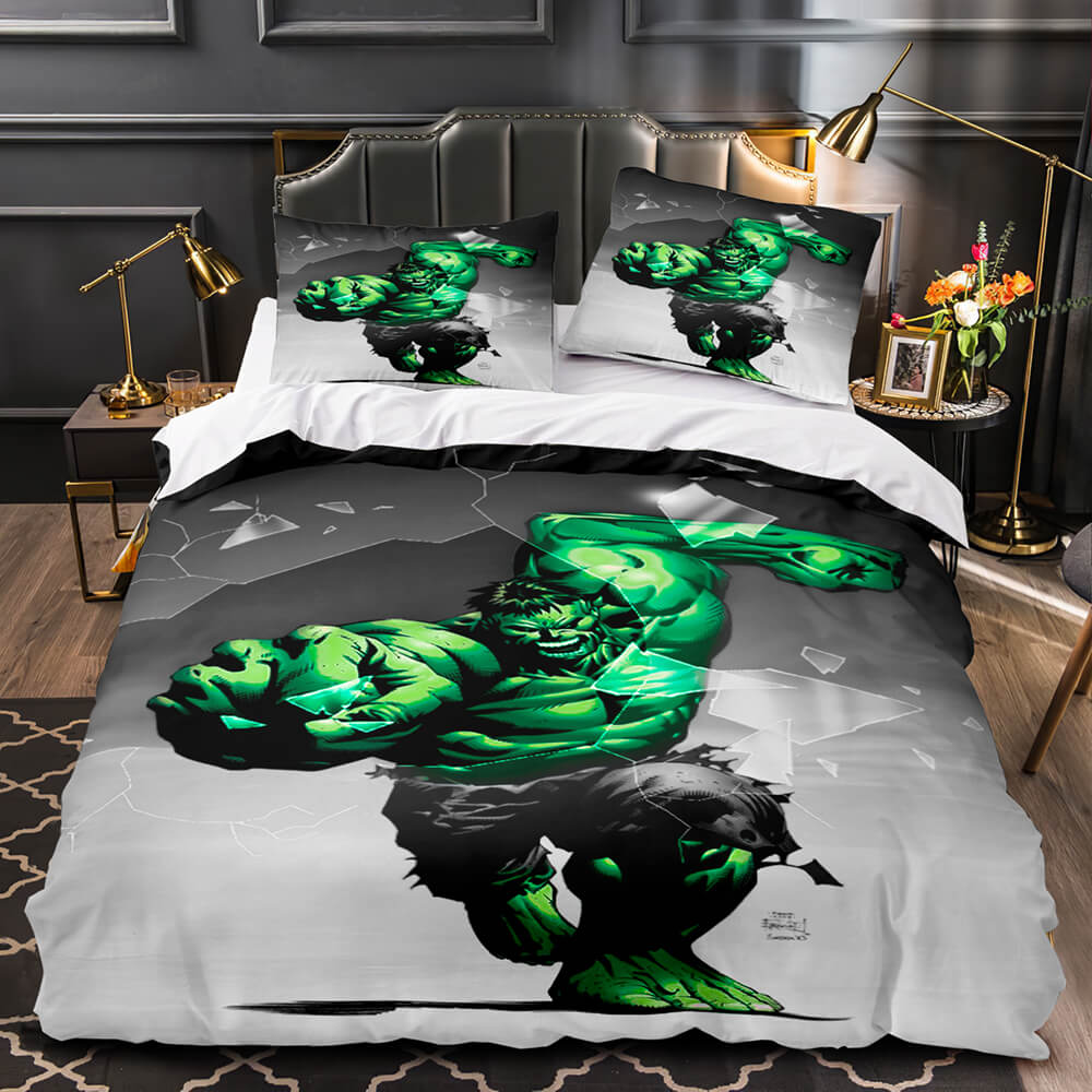 Marvel Avengers Cosplay UK Bedding Set Quilt Duvet Cover Bed Sets