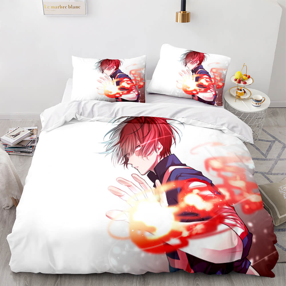 My Hero Academia Bedding Set Cosplay Quilt Cover
