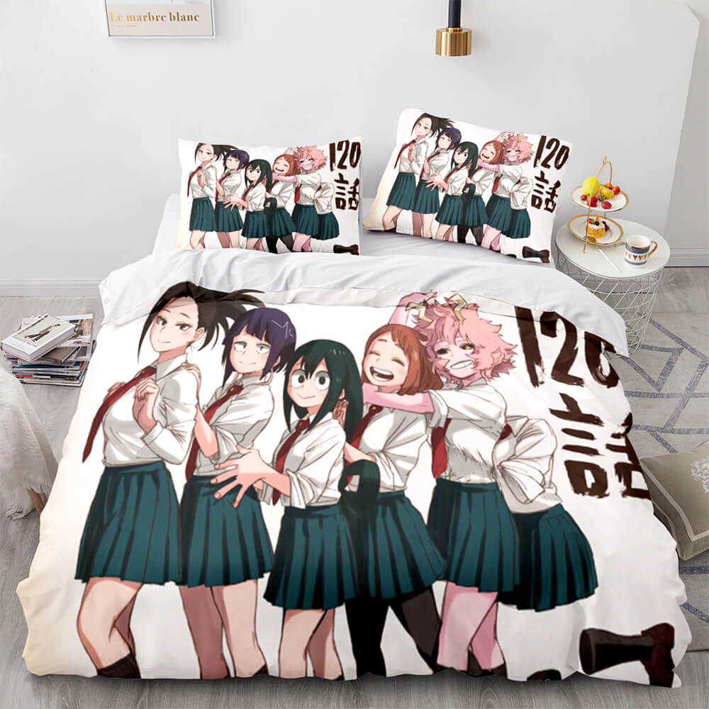My Hero Academia Bedding Set Cosplay Quilt Cover