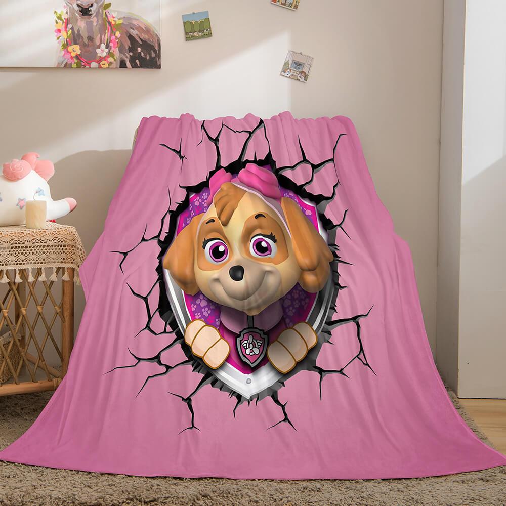 Couverture polaire en flanelle de la Pat' Patrouille