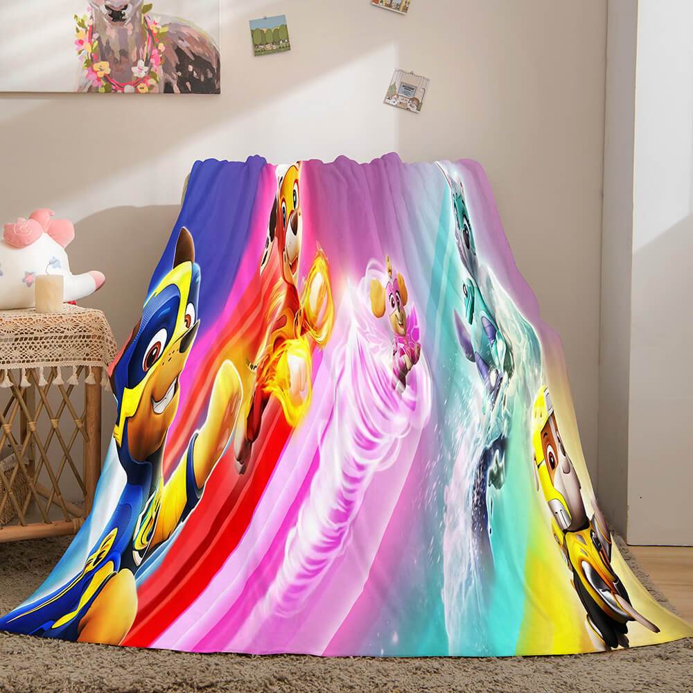 Couverture polaire en flanelle de la Pat' Patrouille