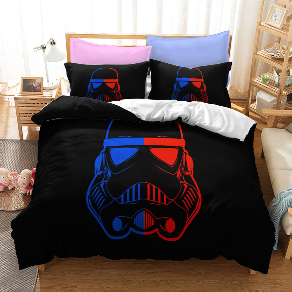 Star Wars Skywalker Cosplay UK Ensemble de literie Housse de couette Ensembles de draps