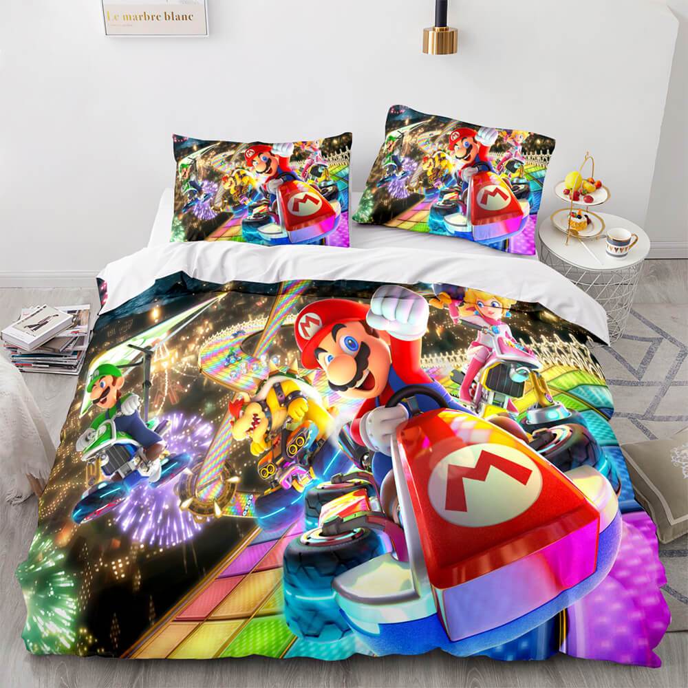 Ensemble de literie Super Mario Housse de couette Ensembles de lit