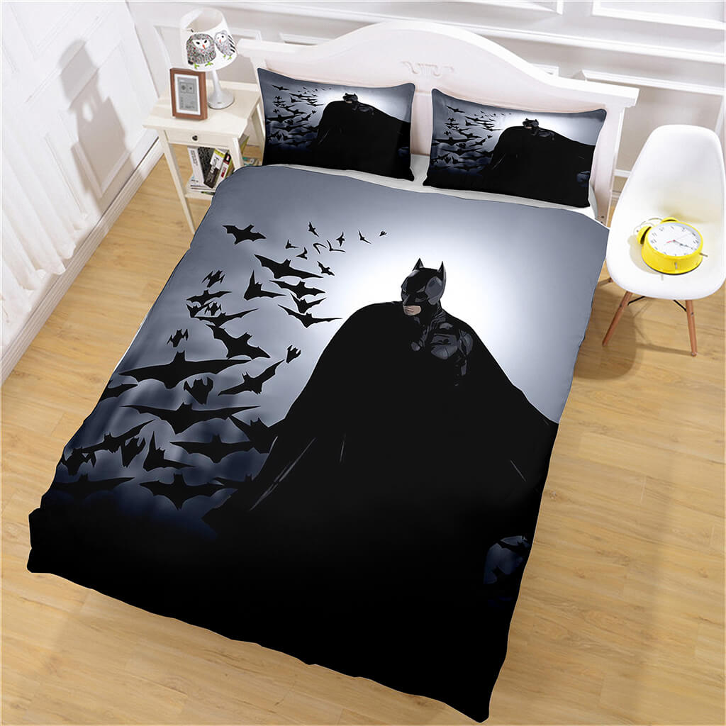L'ensemble de literie Batman Quilt Cosplay Housse de couette Ensembles de draps