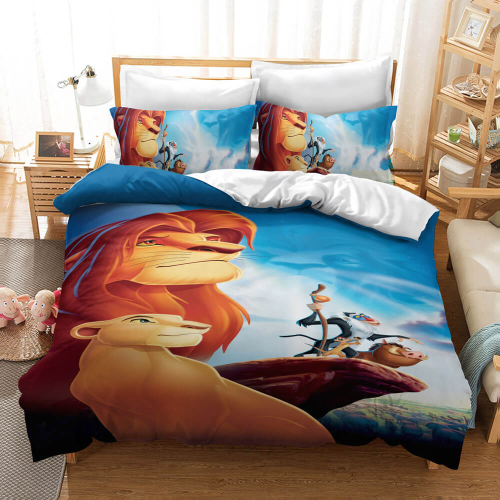 Le Roi Lion Cosplay UK ensemble de literie couette housse de couette ensembles de draps de lit