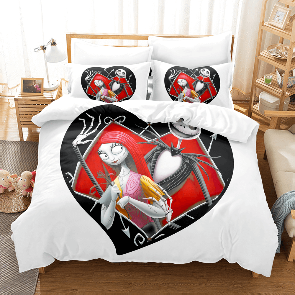 The Nightmare Before Christmas Cosplay Bedding Set Duvet Cover Bed Sets