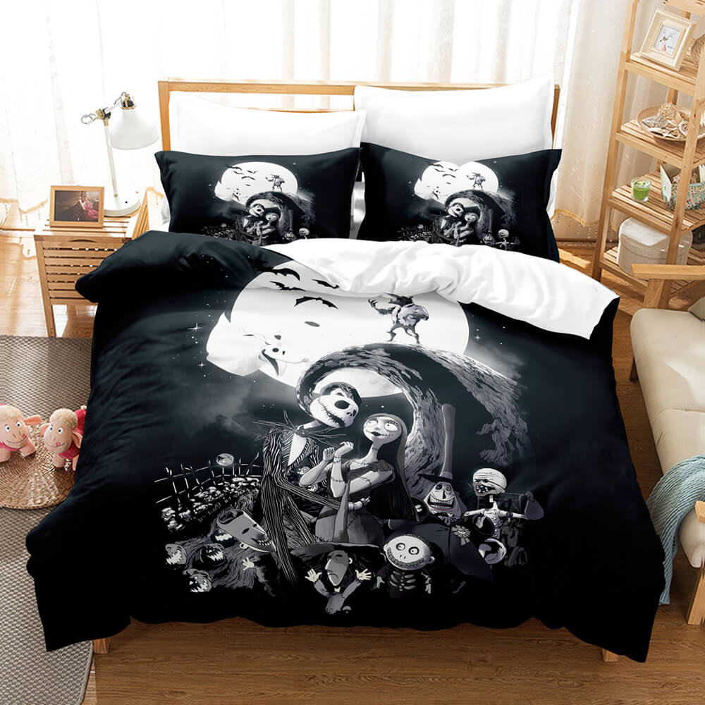 The Nightmare Before Christmas Cosplay Bedding Set Duvet Cover Bed Sets