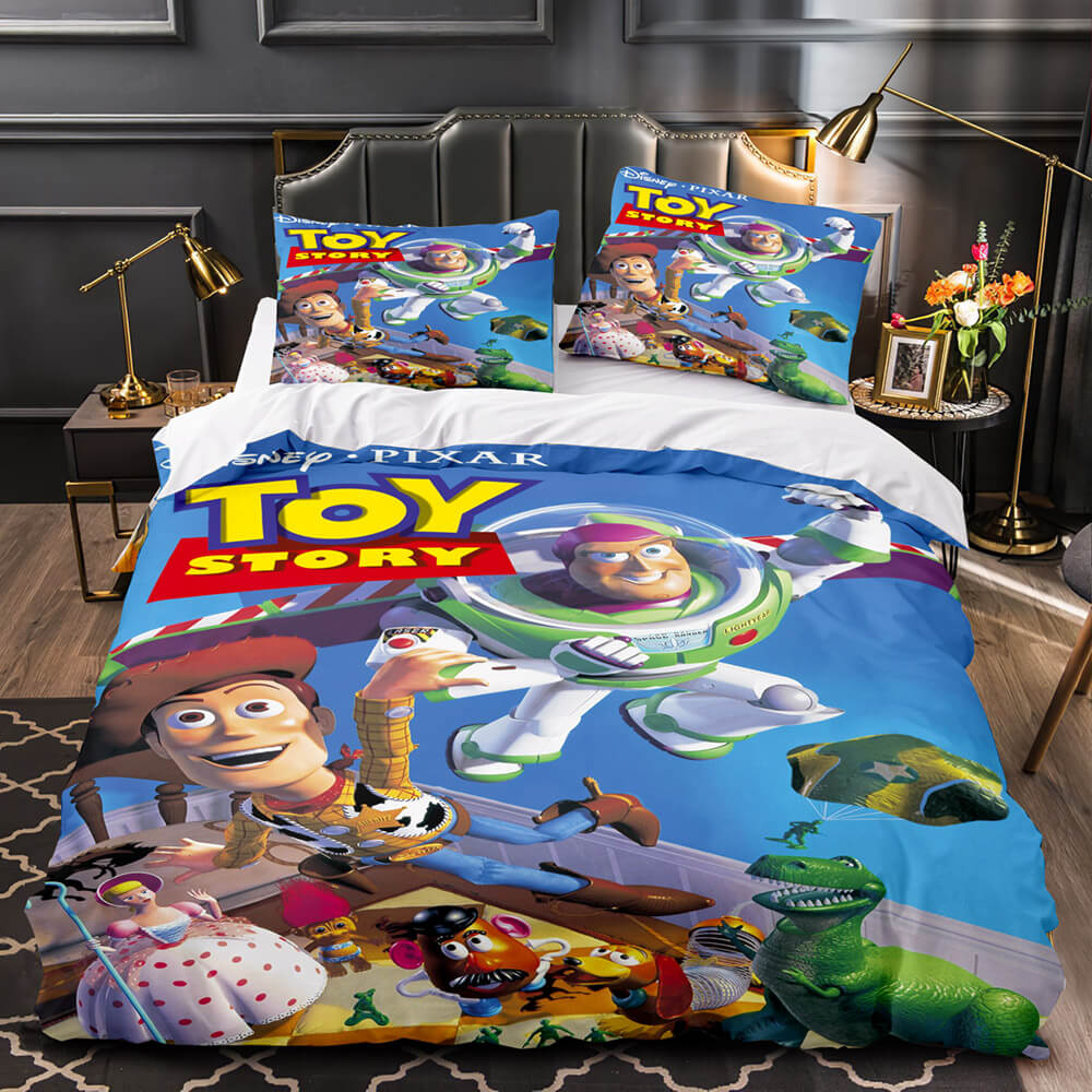 Toy Story Literie Cosplay Couette Housses de Couette Décoration Lit