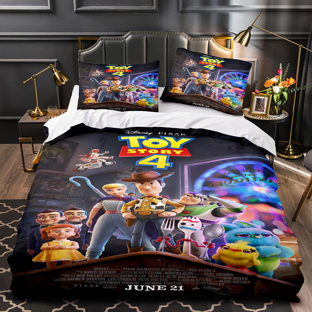Toy Story Literie Cosplay Couette Housses de Couette Décoration Lit
