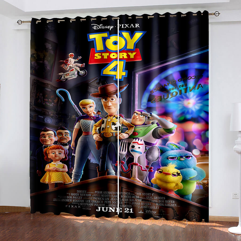 Toy Story Curtains Blackout Window Drapes