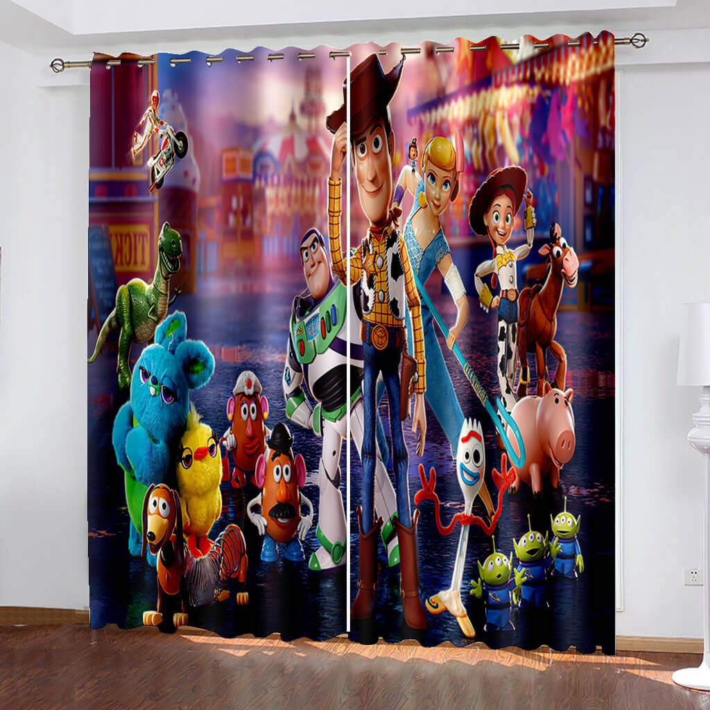 Toy Story Curtains Blackout Window Drapes