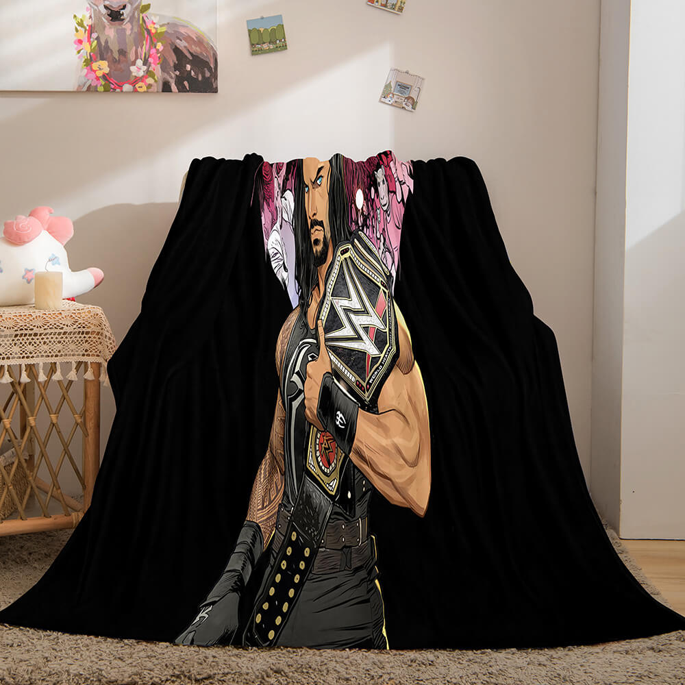 Couverture WWE RAW World Wrestling Entertainment Couvertures en molleton de flanelle