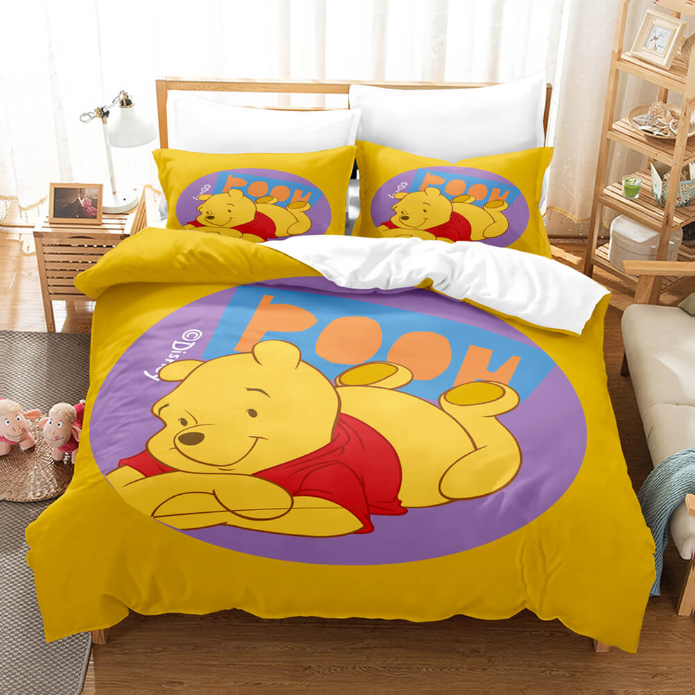 Winnie the pooh UK Bedding Set Quilt Cover Without Filler