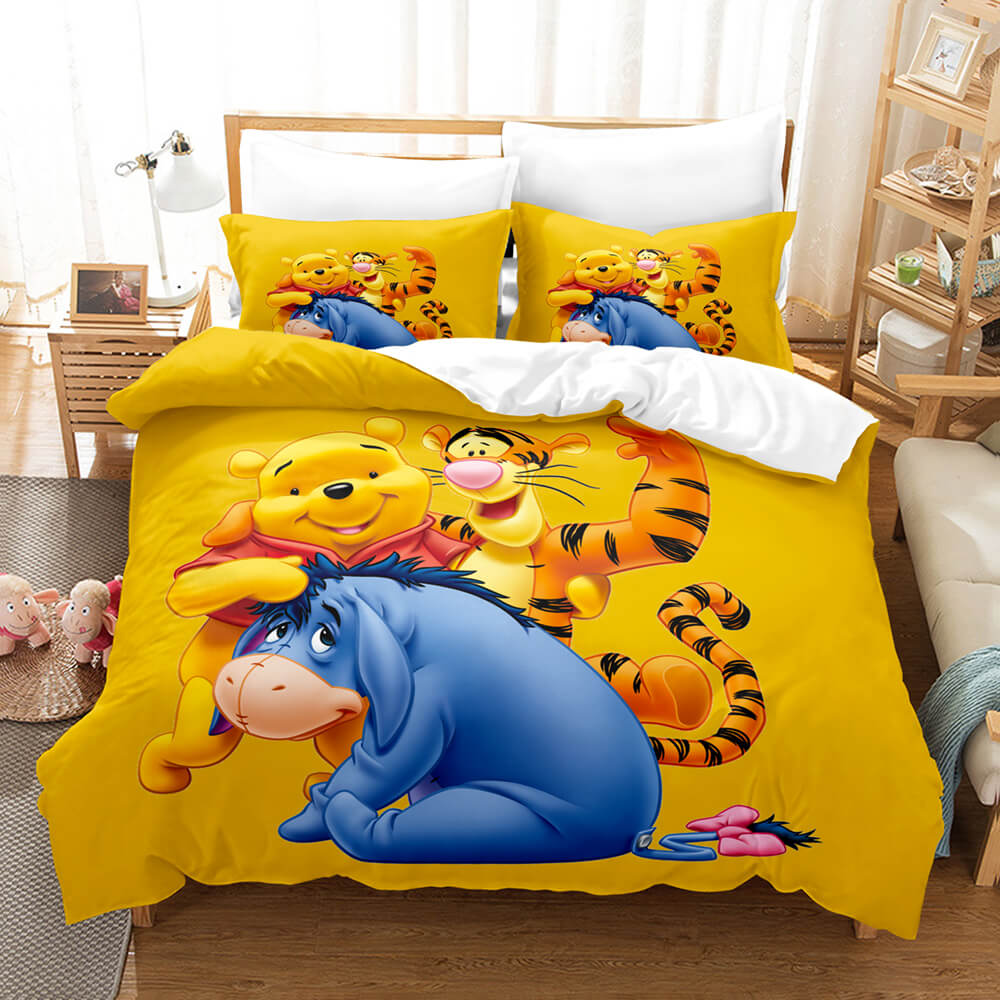 Winnie the pooh UK Bedding Set Quilt Cover Without Filler
