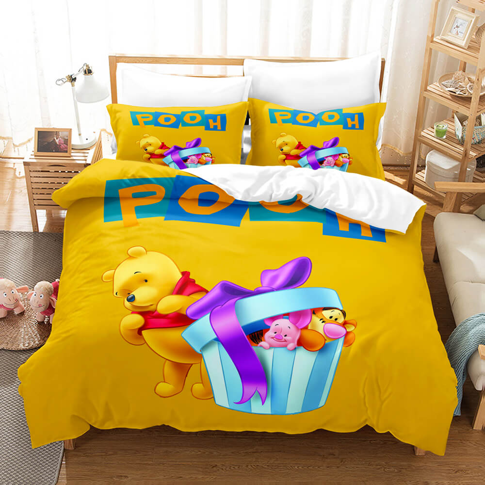 Winnie the pooh UK Bedding Set Quilt Cover Without Filler